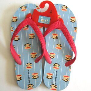 Paul Frank Julius Monkey Flip Flops Small 5/6